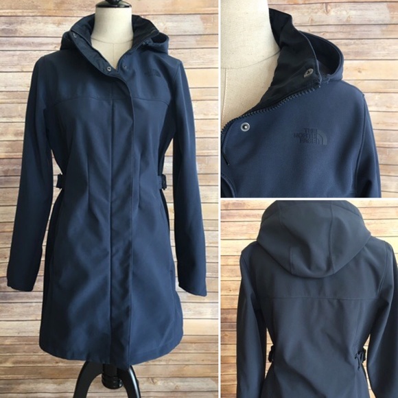 north face laney trench